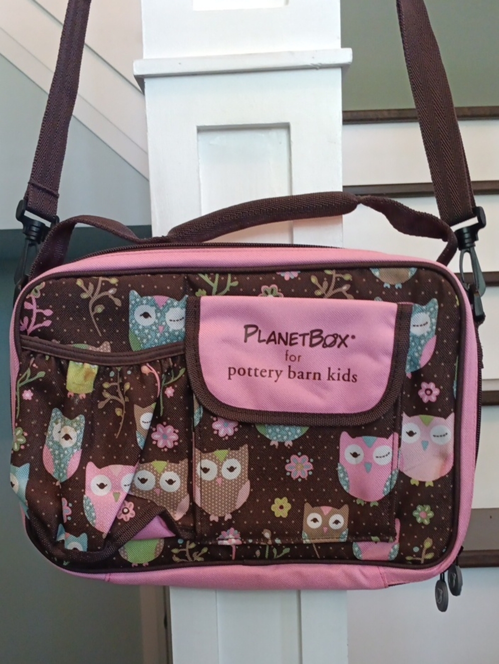 % PlanetBox for Pottery Barn Kids Owl Theme Lunch Carrying Case